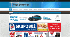Desktop Screenshot of moje-gniezno.pl