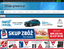 Tablet Screenshot of moje-gniezno.pl